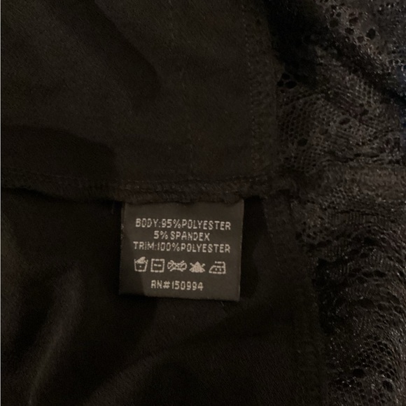 NWOT Belldini Los Angeles Size S Lace Trim Bowtie Dress - Picture 7 of 7